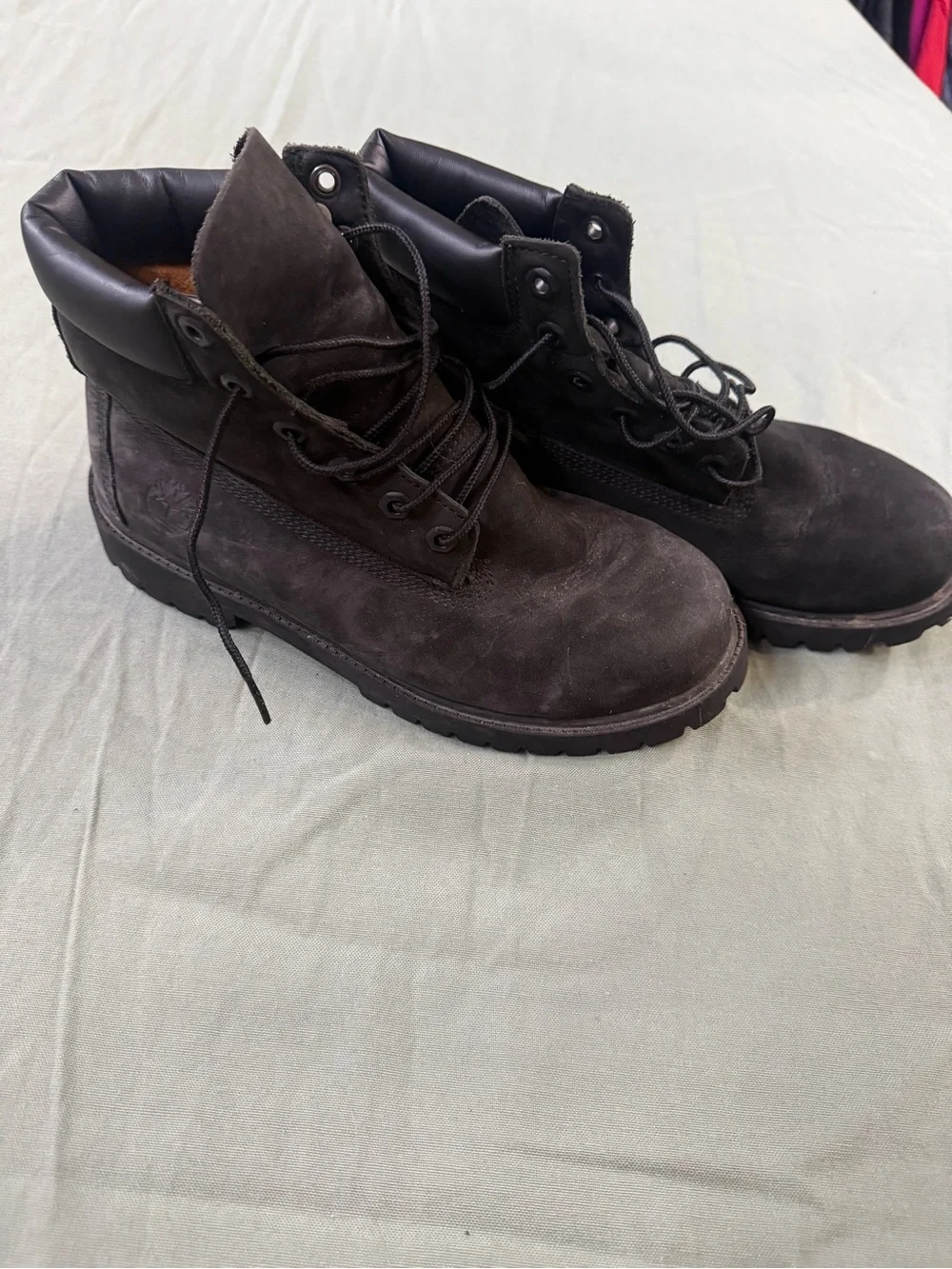 Men's Timberland All Black Work Boots 7m